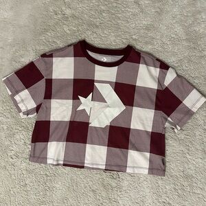 Women’s cropped Converse top